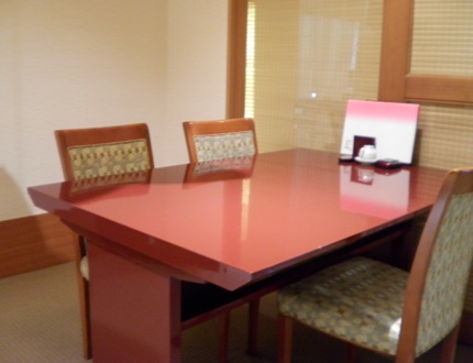 花万葉 テーブル席